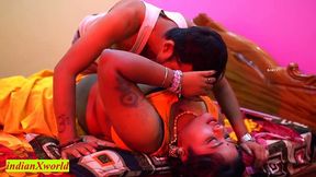 Cheating Indian village wife fucked hard by trusted lover