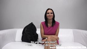 ”Amazing Czech casting beauty just needs oil & toys to get off”