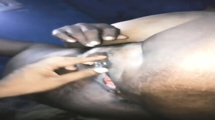 PNG BBW MILF gets her big pussy fingered