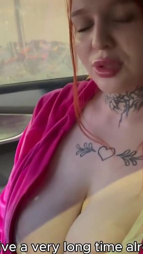 Fucked a stranger in a car in a public parking lot.   Clip 1