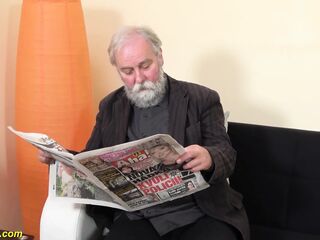 Her 1st sex with a old man