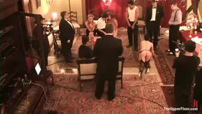 Curvy mistress gets bigdicked on the floor during foot fetish initiation