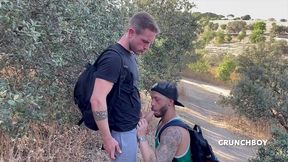 john baise par le beau blond apolo adrii