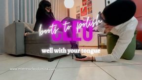 Cleo Domina - Boots to polish well with your tongue