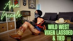 Aria Nicole Wild West Vixen Lassoed & Tied 1080p MP4