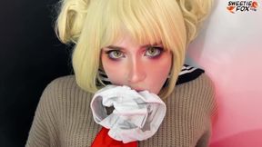 Himiko Toga And Her Hairy Pussy Celebrate 18th With First Sex And Sreampie