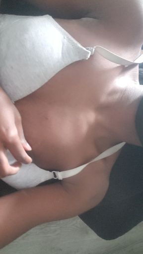 Playing with My Tits