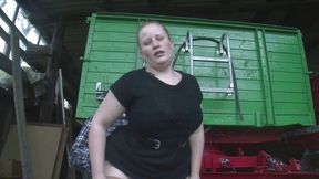 German BBW - Outdoor sex