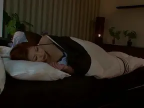 Lustful Japanese milf Kazuki Asou masturbates her horny pussy