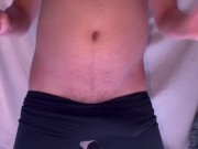 Belly inflation jerk off, full video on onlyfans.