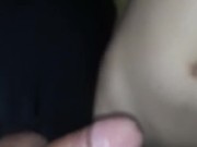 Ejaculating in my neighbor's vagina while we have sex, I came several times, semen all over my body