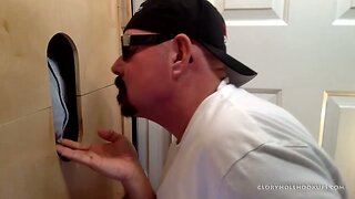 Business Man Needs Gloryhole Deep Throat BJ