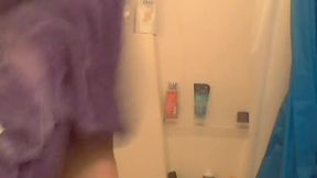 Young American Chris Plays with Dick and Showers