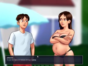 Summertime saga - Johannes fucked Debbie.