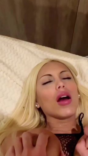 Blonde Lady With a Strap in a Luxury Apartment - Lana Myers   Clip 1