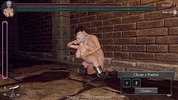 mutant zombie fucks blonde in her tight holes