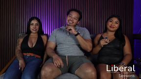 Two Wives Are Fucked in an Orgy in Front of Their Cuckolds