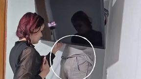 TV repairman receives intimate proposition