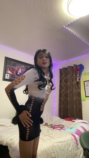 INDIAN FEM BOY SEXY DRESS CROSSY SLUT