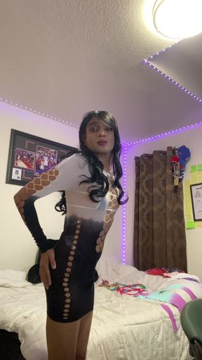 INDIAN FEM BOY SEXY DRESS CROSSY SLUT