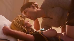 Blonde Emma takes big cock in her ass and rides it hard