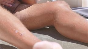 Cum in My Mouth Outside with a Guy on His Balcony