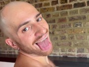 Horny pig Davidedpxxx fisting himself on a chair and playing with big toys