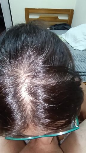 Milking Semen in My Mouth