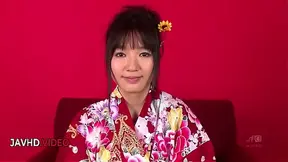 Chiharu's Seductive Blowbang & Passionate Kimono Sex – A True Japanese Pleasure