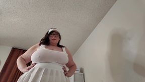 BBW Stepmom Helps You Cum with Her Big Tits