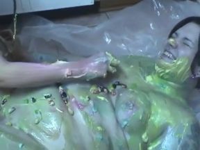 Chubby coeds Christina & Madalyn get messy