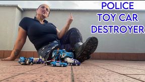 POLICE TOY CAR DESTROYER