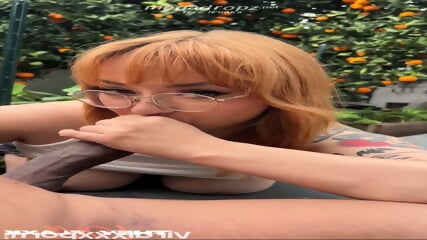 Emma Magnolia Teases in Her Garden of Pleasure