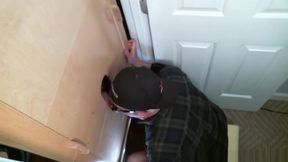 Thick Cock First Time Gloryhole Experience