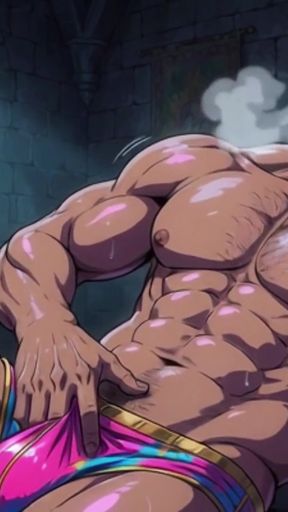 Ai Muscular Men Castle Seduction