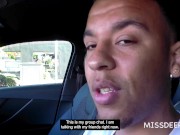 INTERRACIAL PUBLIC: Black Dutch Man Fucks Teen In Car: Chrystal Sinn - MISSDEEP