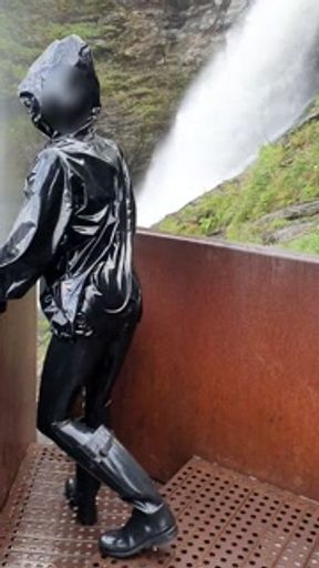 OnlyFans teaser - Rubber rainwear adventures!