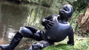 Inflatable Black Rubber Girl And The Muddy Moat Outdoor (Full Version)
