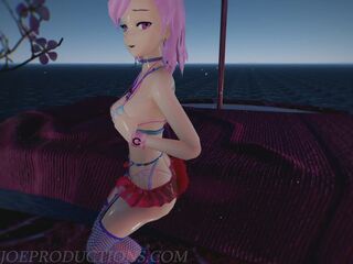 MMD R18? Pink Misaka - Enchanting Devil 1087