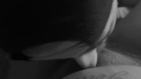 I love the way big dick step son eats step moms wet ebony pussy