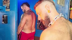 Backroom Sex Club Bareback Breeding Rimjob Deepthroat Wall Fuck Session