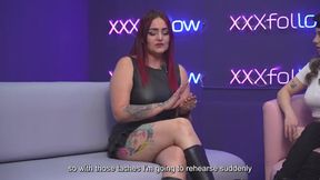 Christy Spanks Dani's Fat Ass Then Pounds Her Gushing Holes Raw