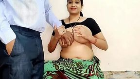 Lonely Hindi Housewife Takes Dick Like a Pro in Amateur Doggy Style Fuck