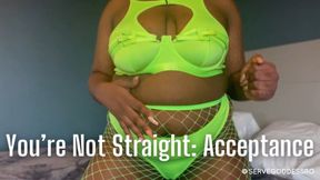 You’re Not Straight: Acceptance - Royal Ro encouraged bisexual ebony femdom pov hd mp4 1080p