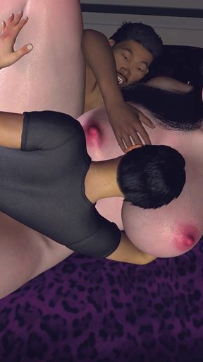 Hotel Double P Sexy Baby Big Milk Girl