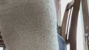 Pt 2 stepmom’s sweaty sock foot slave!