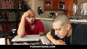 PunishTeens - Sydney Cole Gets Fucked by 2 Guys