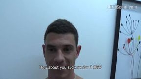 New Amateur Stud Gets Raw Anal and Facial - Dirty Scout Initiation