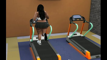 sexo na academia - the sims