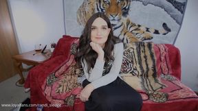Blue Glove Trans MILF Strokes